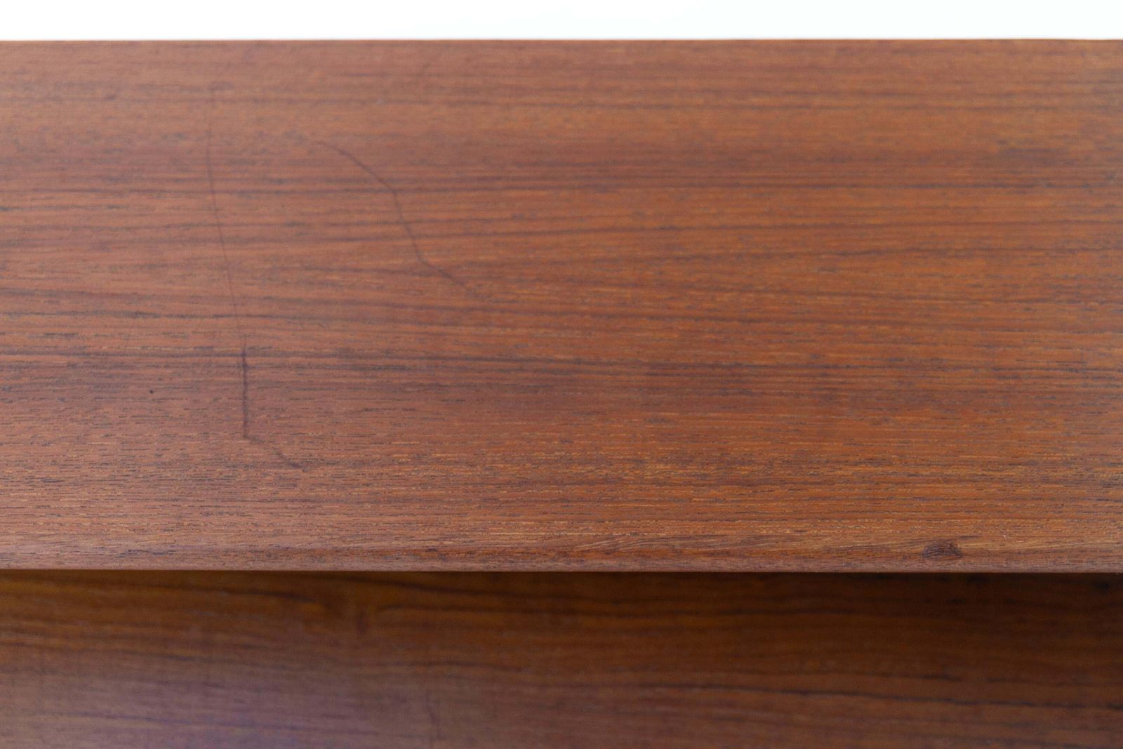 photo furniture Danish Floating Teak Shelf By Kai Kristiansen For Aksel Kjersgaard, 1960s.