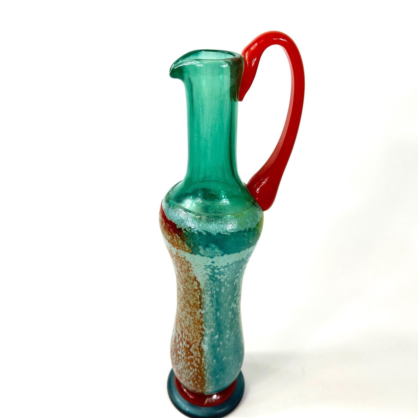 Kosta Boda Art Glass Vase: Kjell Engman "Can Can" Signed Swedish Mid Century Modern photo 598.0