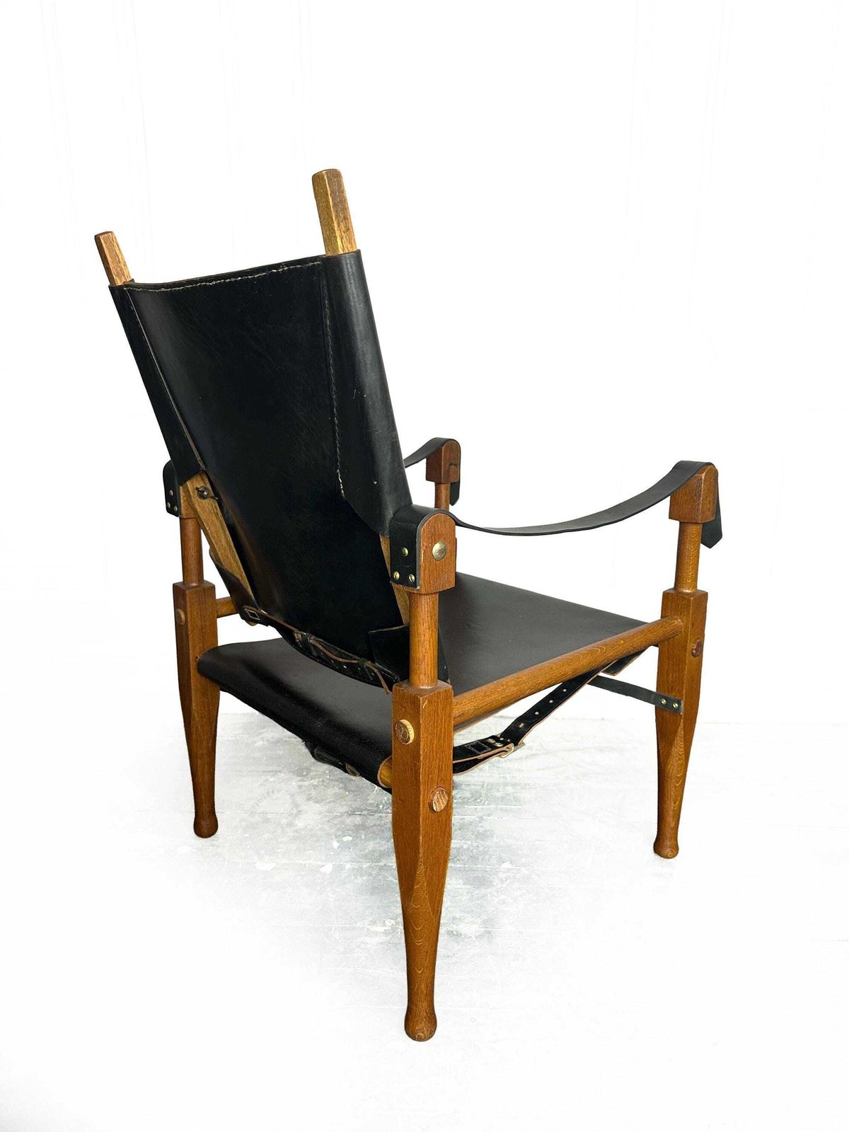 Wilhelm Kienzle (1886 1958) Set Of Two Colonial Armchair Mod. 28 Wohnbedarf, Switzerland, Campaign Chairs photo vintage