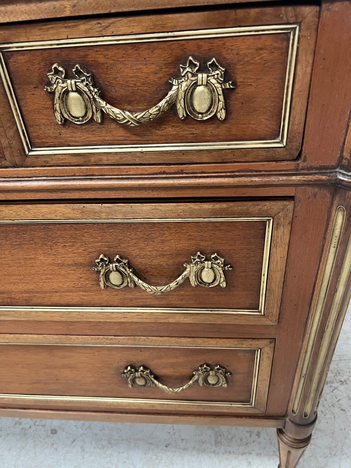 photo for sale Louis XVI Style Mahogany Chest Of Drawers 19th Century