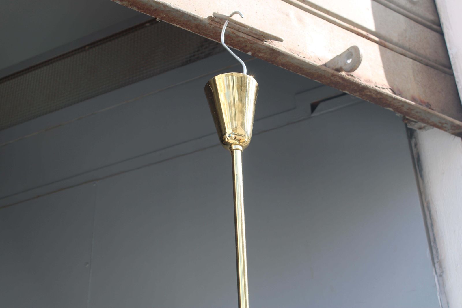Flying Saucer Chandelier Ufo Fontana Arte Pietro Chiesa 1950 photo vinterior