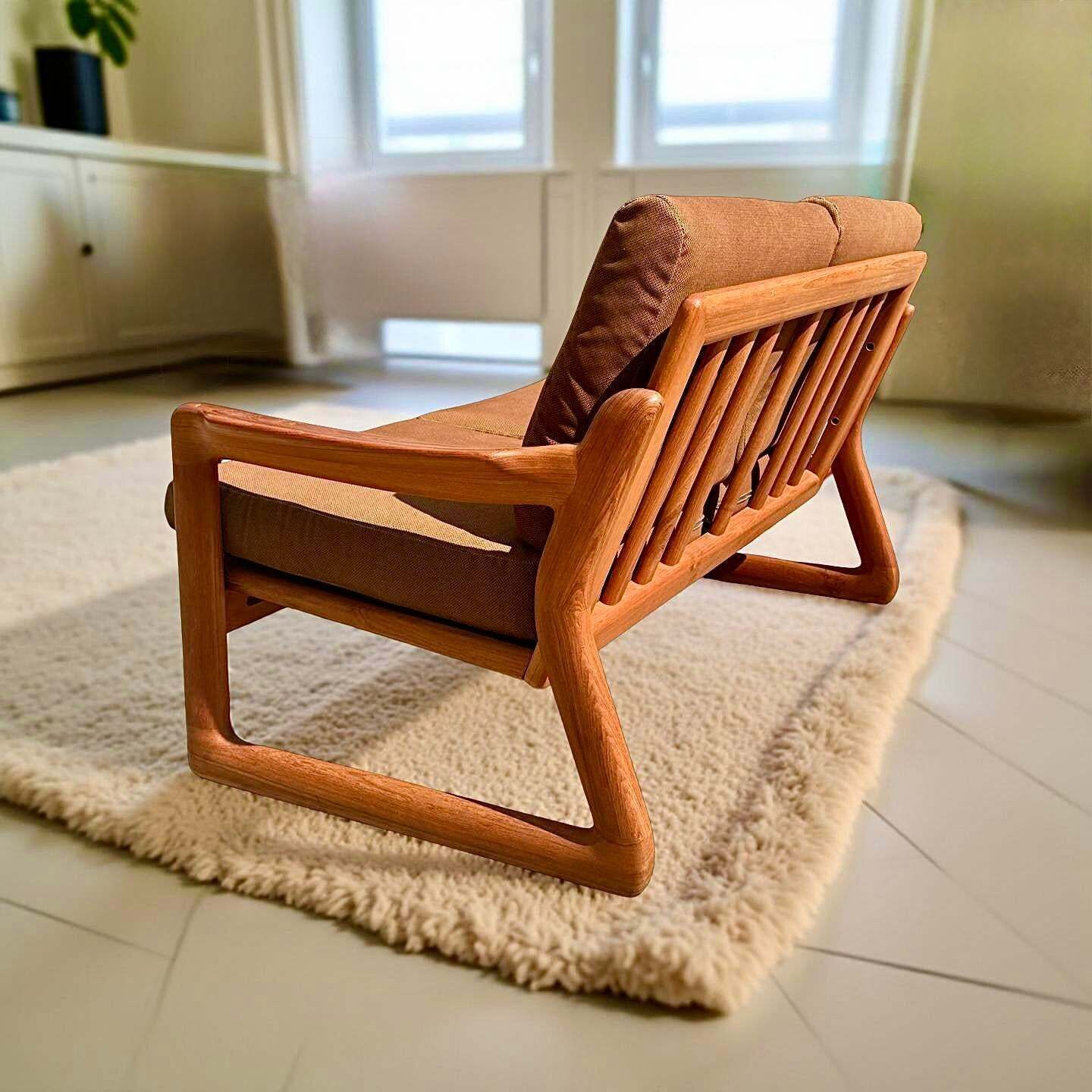 Vintage Teak Seating Group From Komfort Denmark 1960s Set Of 3 photo buy