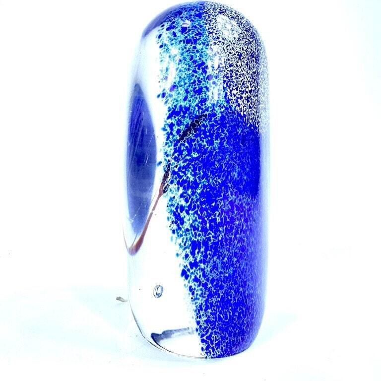 Art Glass Gullaskruf Paperweight – Carlos R Pebaqua, Vintage 1998 photo buy