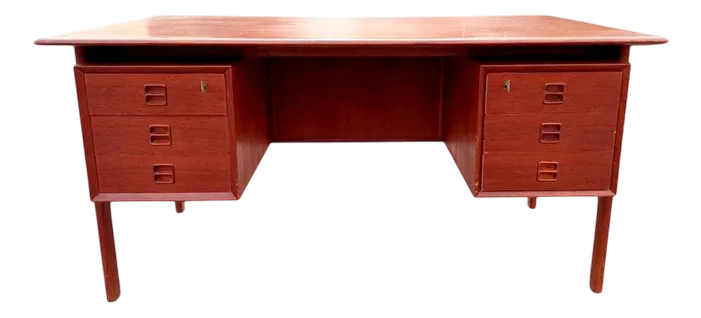Teak Writing Desk, Denmark, 1960s
