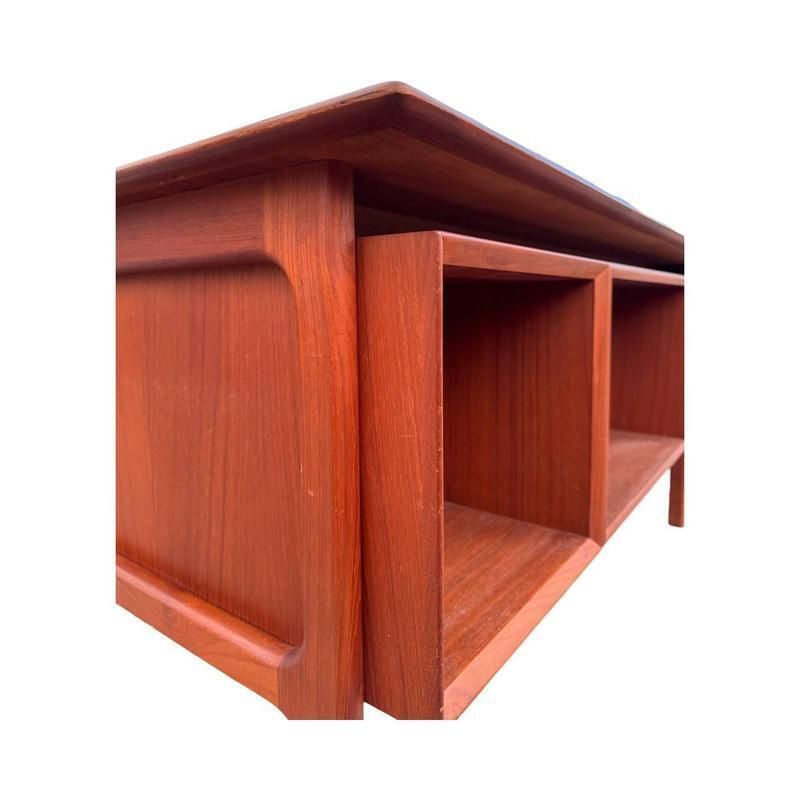 Teak Writing Desk, Denmark, 1960s photo vintage
