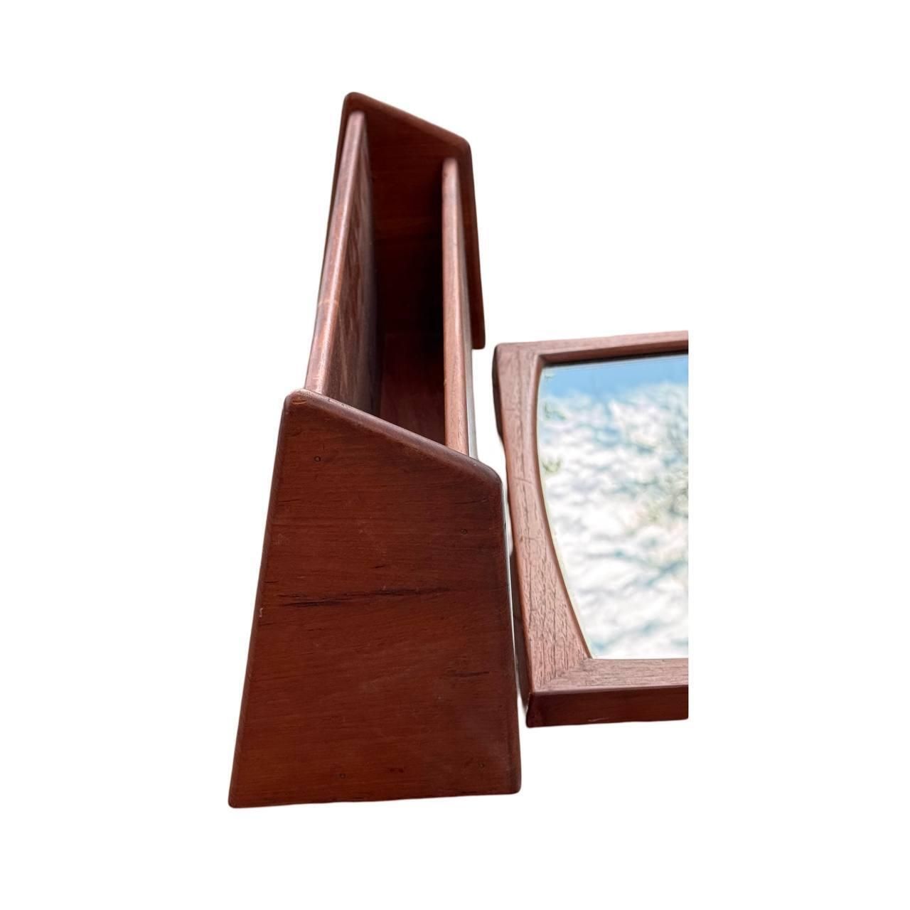 Model 106 Wall Mirror With Shelf By Aksel Kjersgaard, Set Of 2 photo furniture