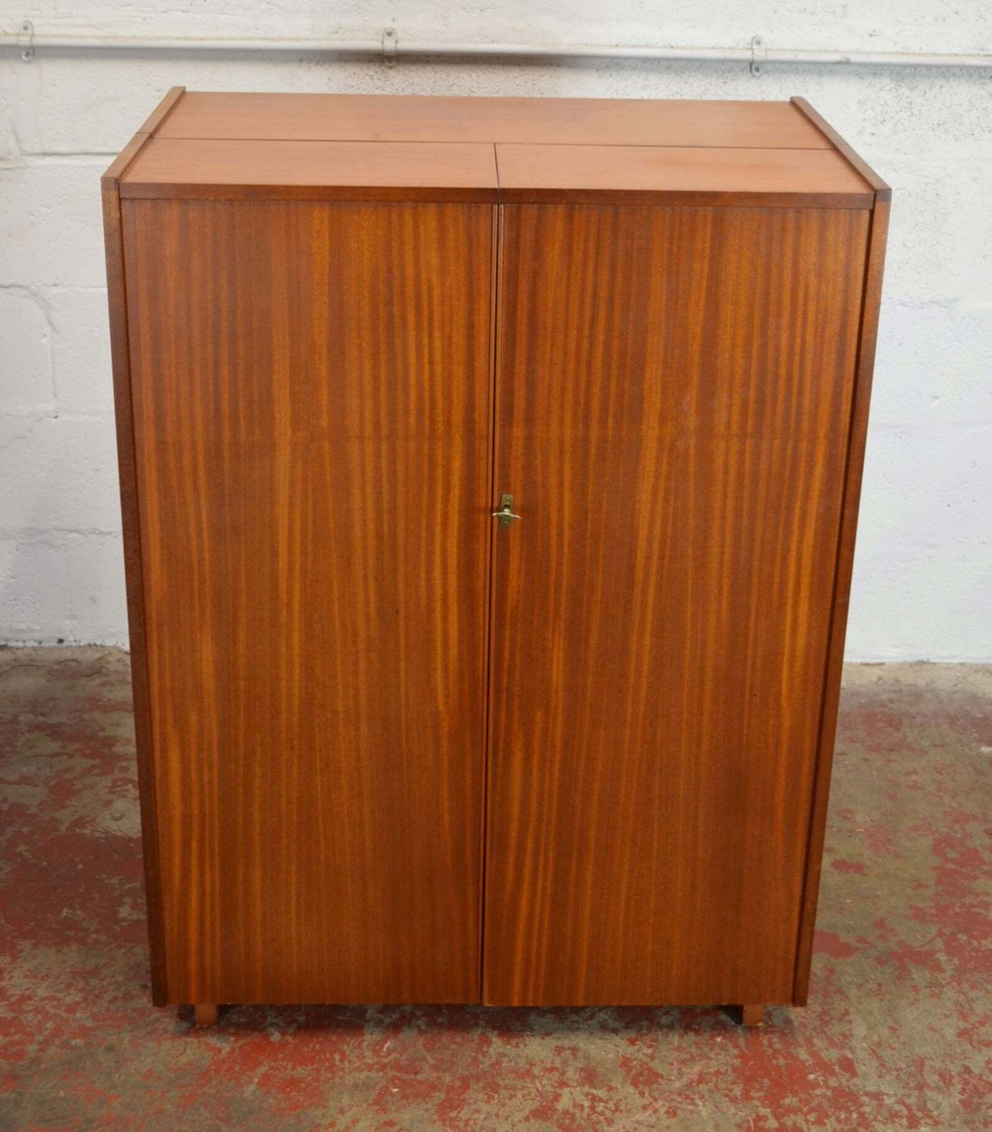 Mid Century 1960s ‘Home Office’ Hidden Desk By Newcraft Ltd photo vintage