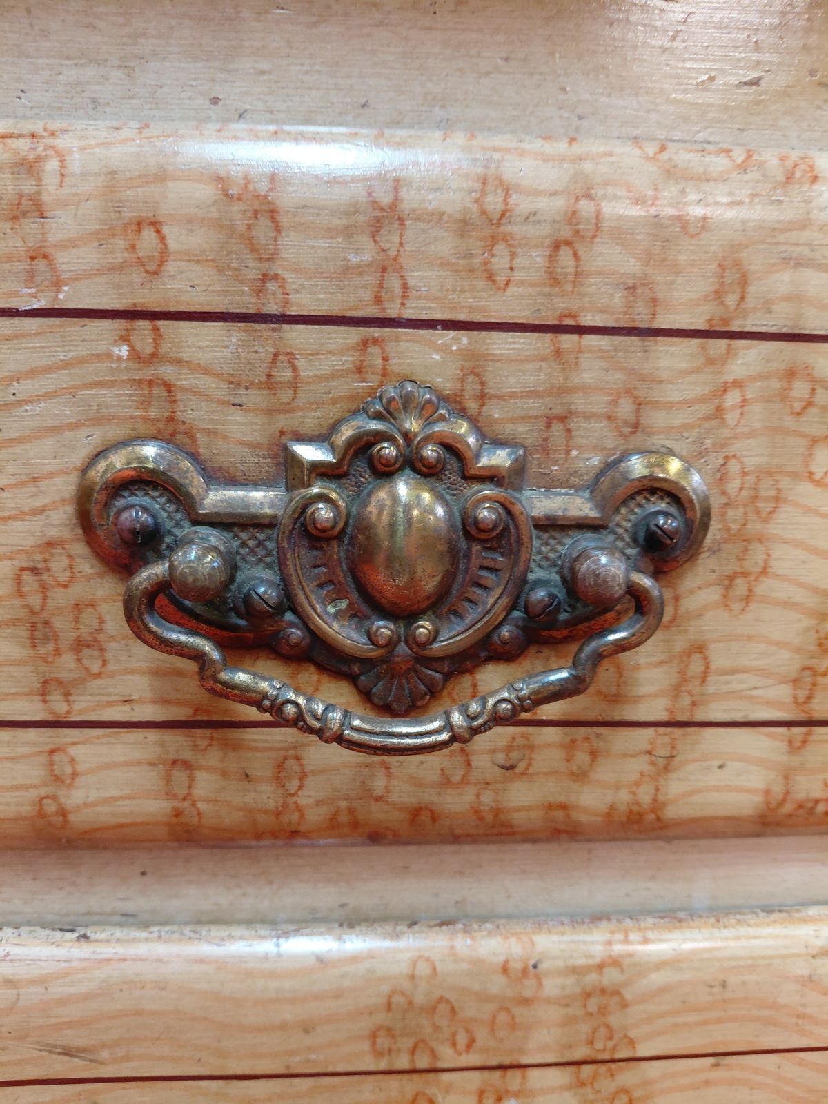 Aesthetic Movement Victorian Pine Chest Of 4 Drawers With Original Scumbled Finish photo Furniture