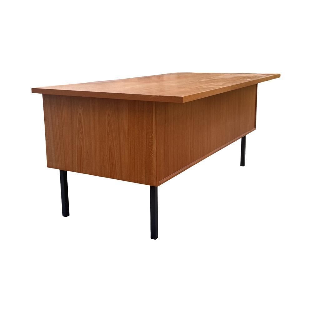 German Executive Desk In Teak From Wk Möbel, 1970s photo 454.0