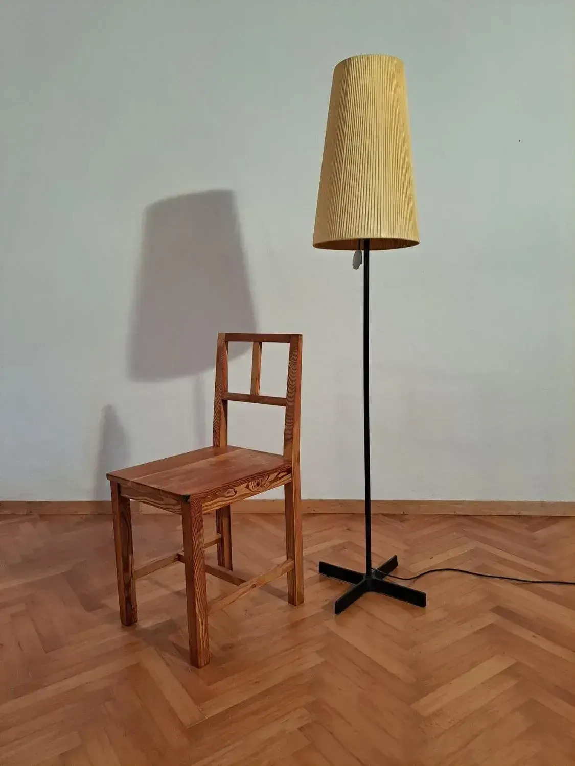 Vintage Metal Floor Lamp, 1960s photo for sale