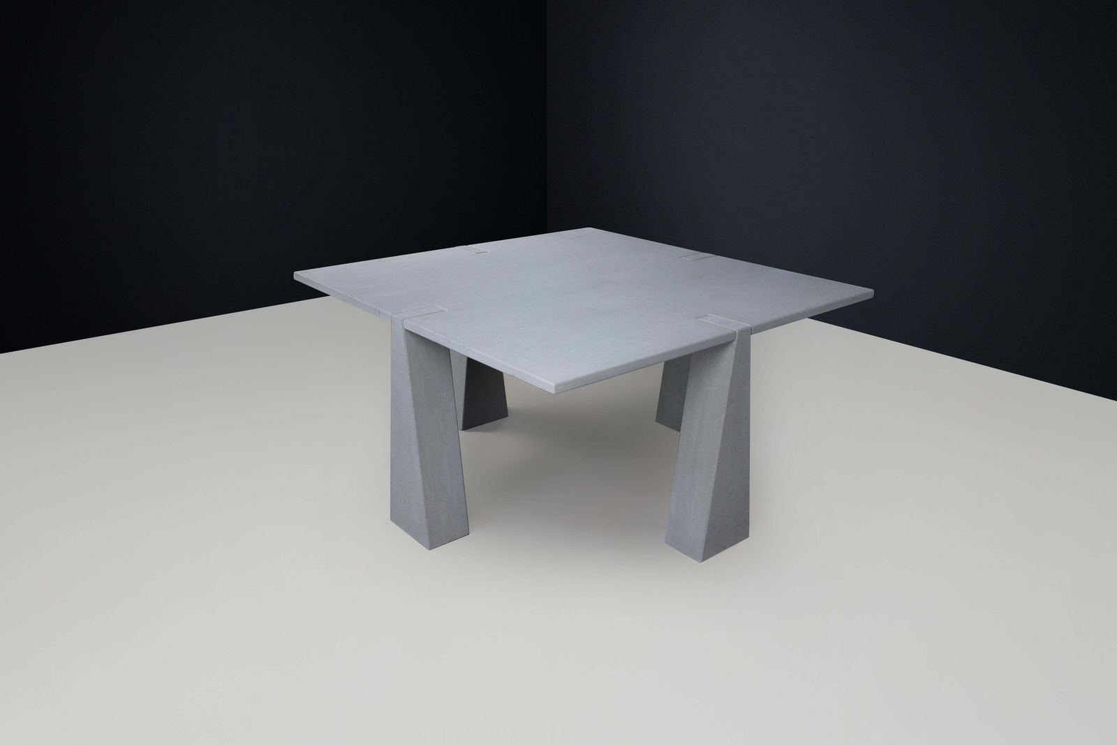 Pietra Serena' Inca' Dining Room  Centre Table By Angelo Mangiarotti For Skipper photo buy