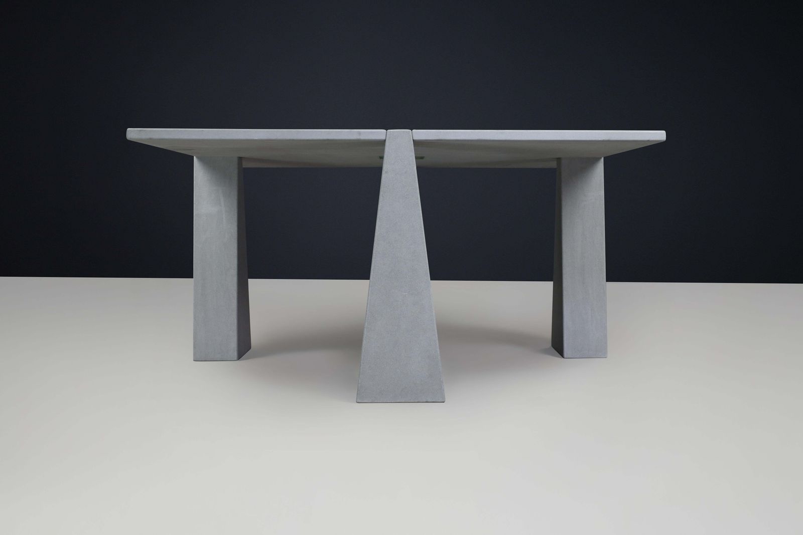photo for sale Pietra Serena' Inca' Dining Room  Centre Table By Angelo Mangiarotti For Skipper