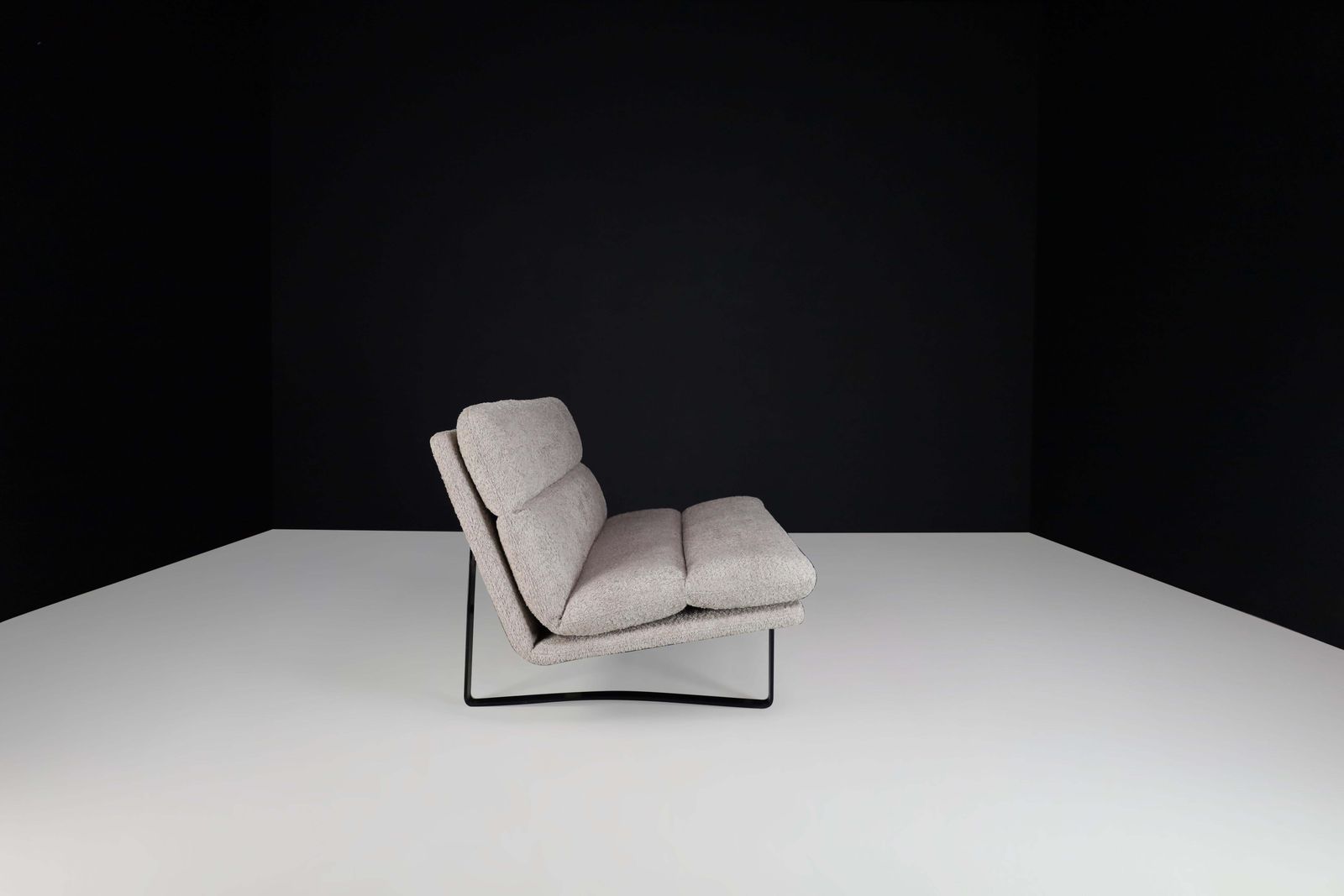 C684 Sofa By Kho Liang Ie For Artifort In Bouclé Upholstery The Netherlands 1968 photo buy