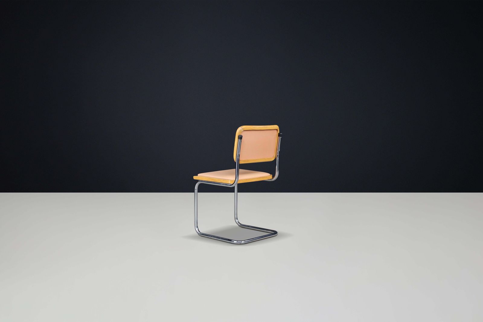 Marcel Breuer Cesca Dining Room Chairs   Chrome, Wood, And Leather, Italy 1970s photo vinterior