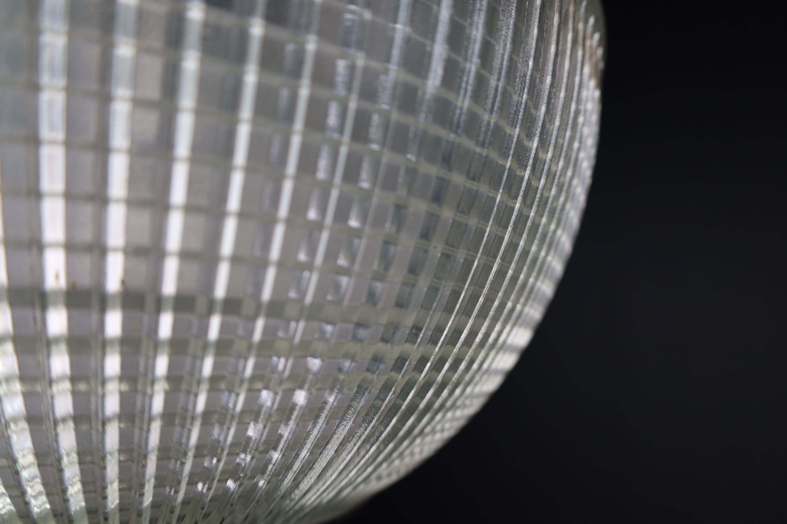 photo vinterior Xl Holophane Pendant Light – Original Paris Streetlamp, France, 1960 Set/24x