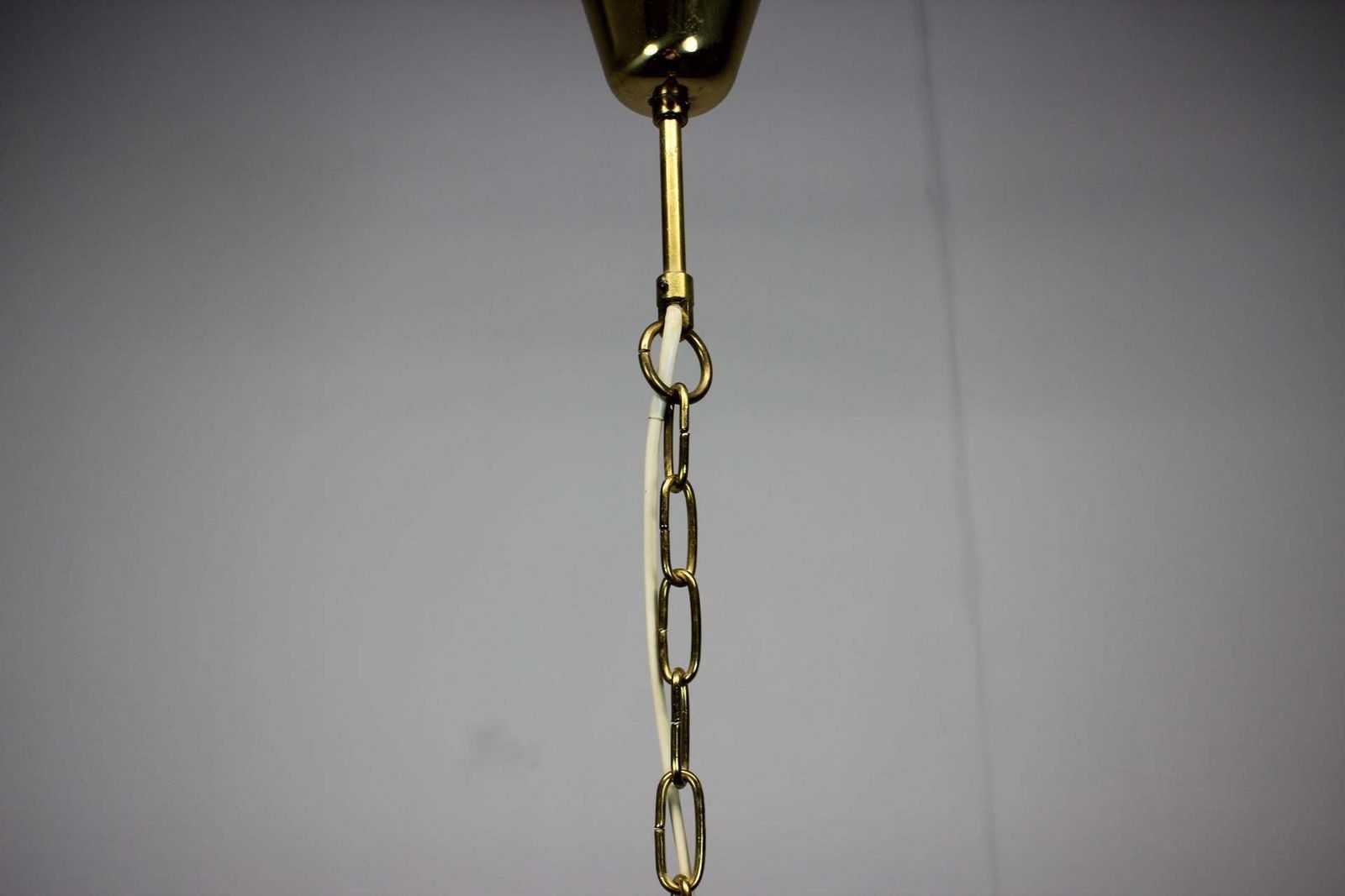 Mid Century Big Pendant By Kamenický šenov, 1960s, Czechoslovakia photo Lighting