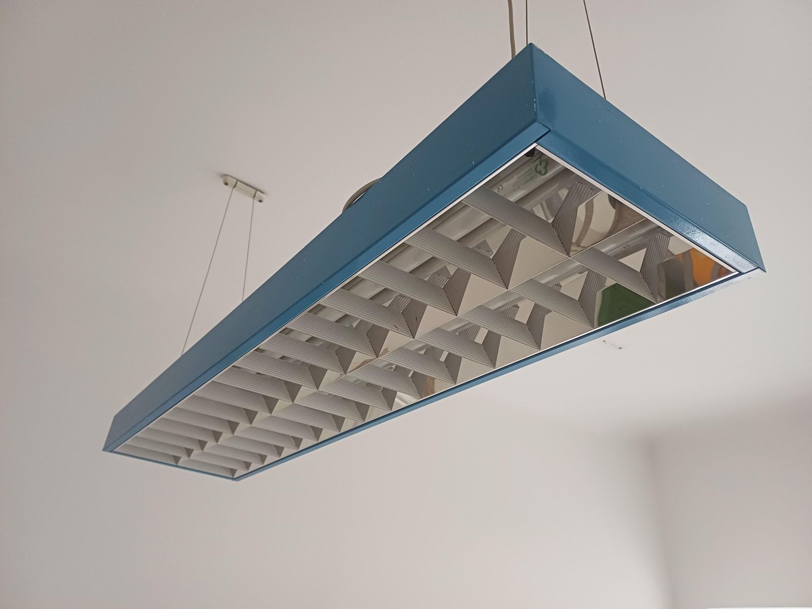 Industrial Desk Ceiling Lamp, Former Yugoslavia, 1970s photo 266.8