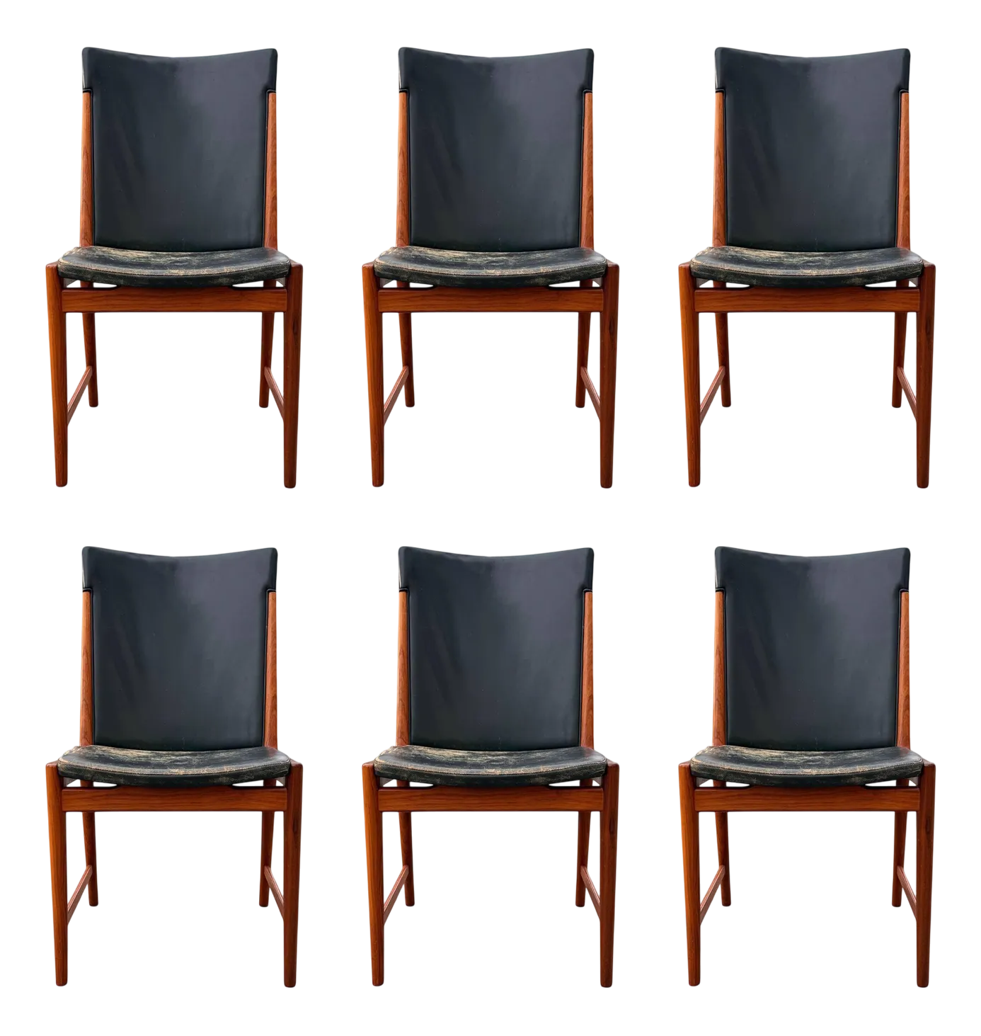 Dining Chairs By Kai Lyngfeldt Larsen For Søren Willadsen 1960s  Set Of 6