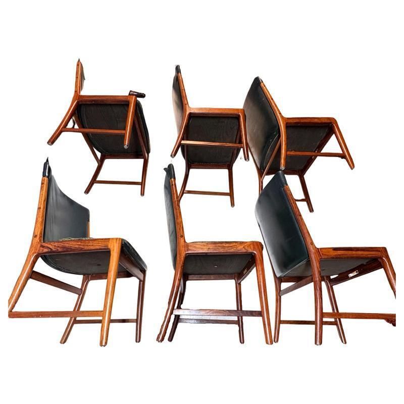 Dining Chairs By Kai Lyngfeldt Larsen For Søren Willadsen 1960s  Set Of 6 photo for sale