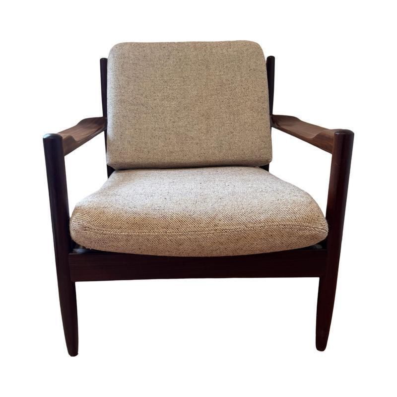 Deense Fauteuils En Bank In Palissander Van Grete Jalk Voor France & Son, Ca. Jaren 1960 – Set Van 3 photo 2412.0