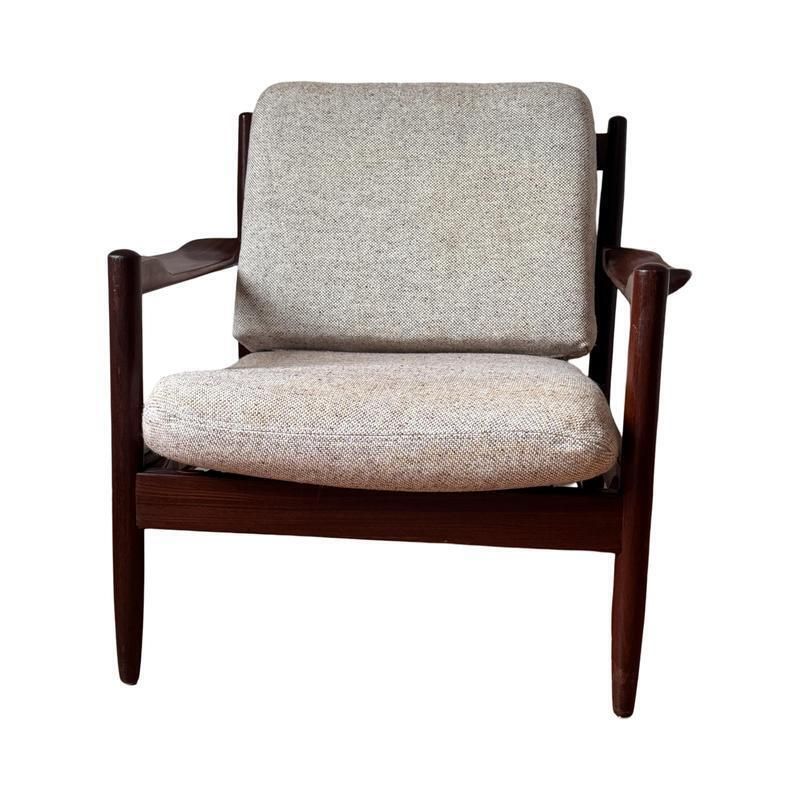 Danish Easy Chairs And Sofa In Rosewood By Grete Jalk For France & Son 1960s, Set Of 3 photo buy