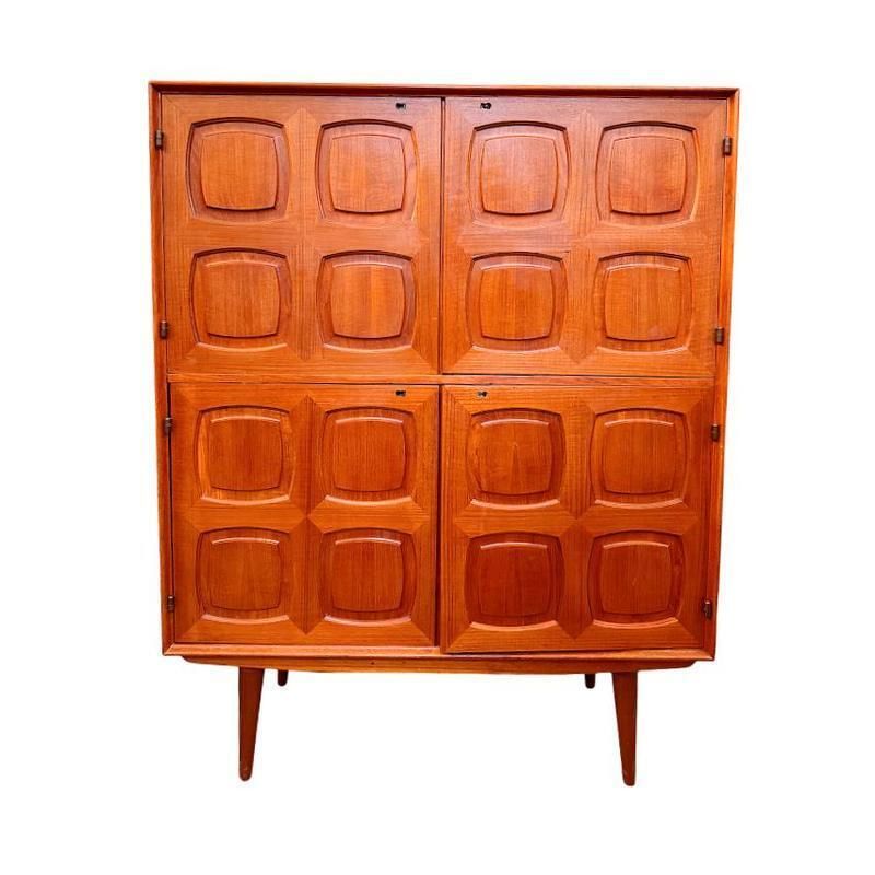 Flor Highboard By Rolf Rastad And Adolf Relling For Gustav Bahus, 1960s photo vintage
