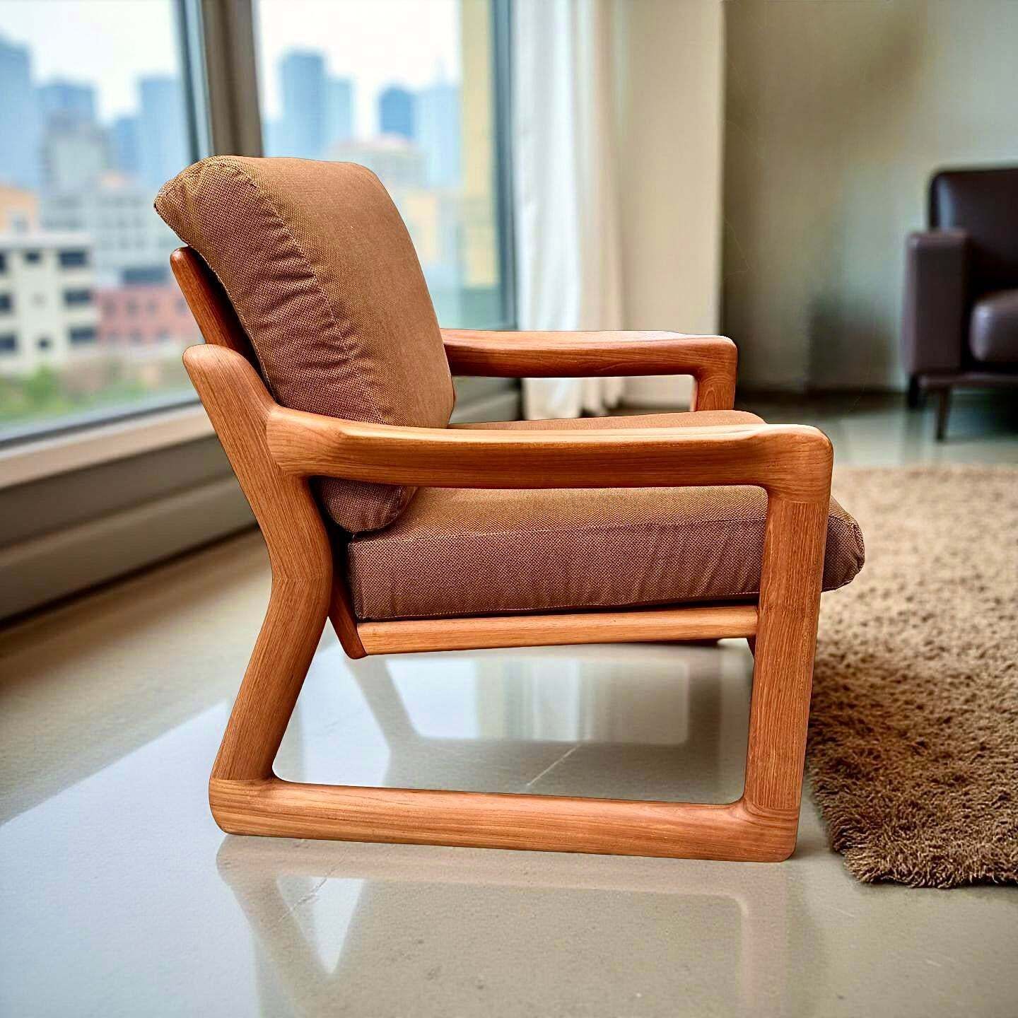 Teak Armchair From Komfort, Denmark, 1960s photo for sale