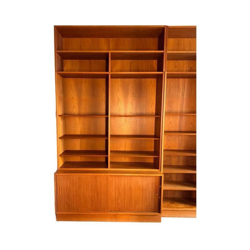Modular Shelving System In Teak By Poul Hundevad For Hundevad & Co., 1960s photo Furniture