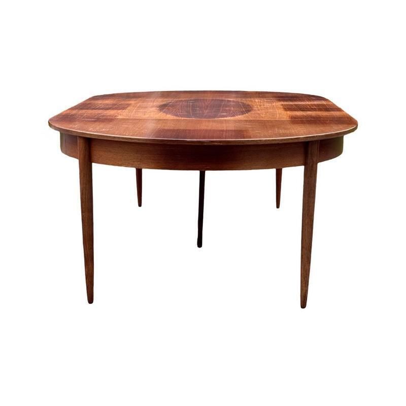 Vintage Scandinavisch uitschuifbare eettafel, jaren 1960 photo vinterior