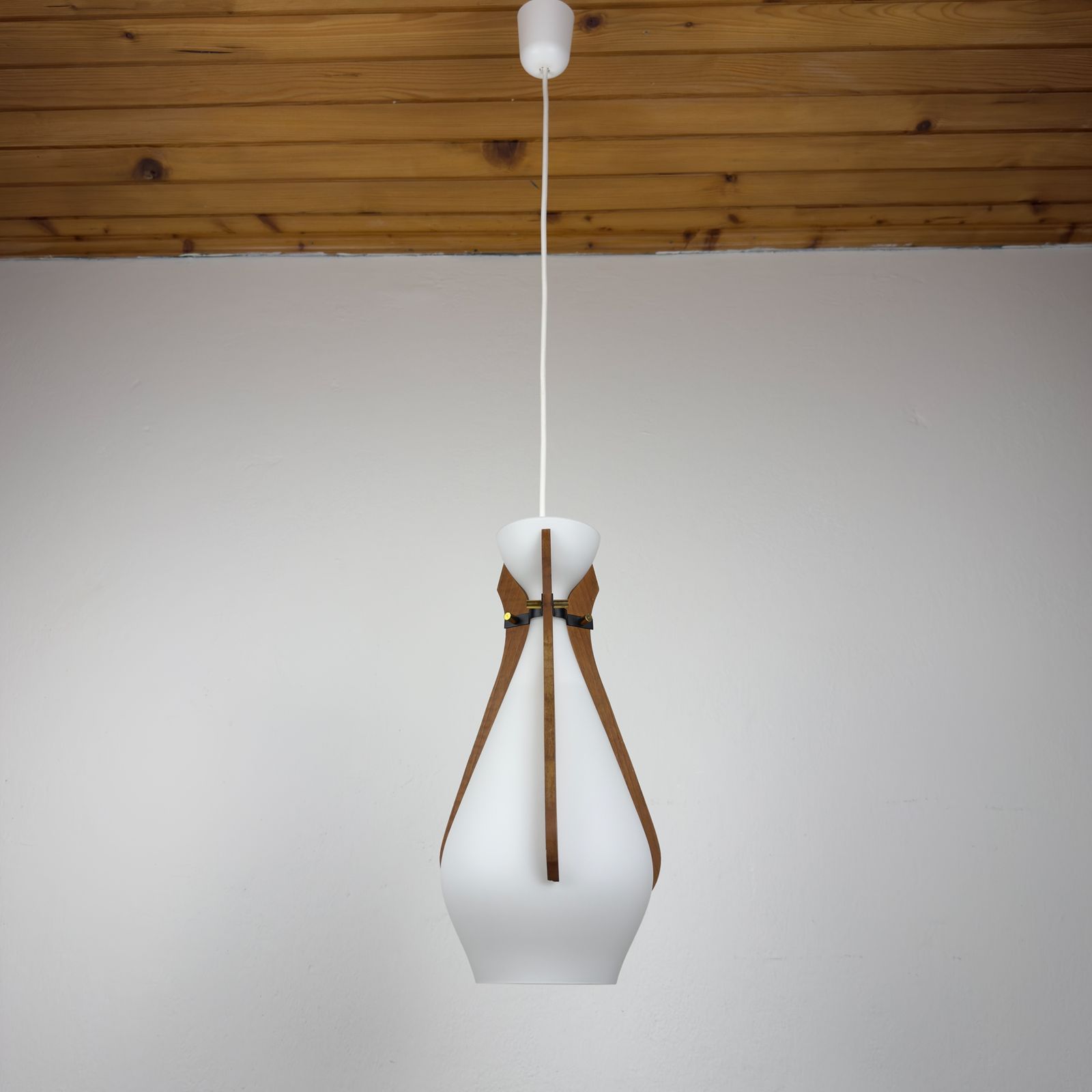 Vintage Pendant Lamp By Stilnovo, Italy 1950s photo 810.0