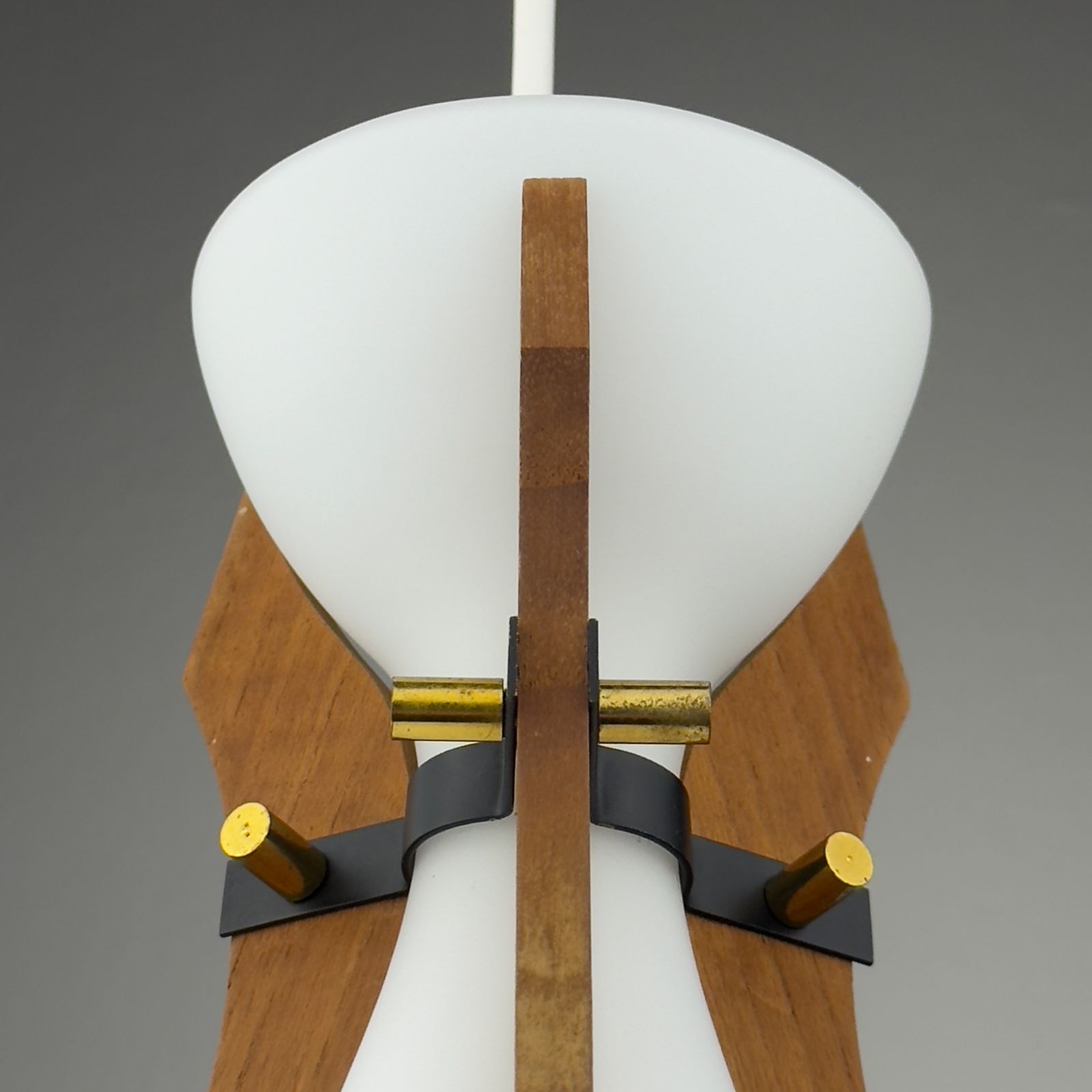 photo for sale Vintage Pendant Lamp By Stilnovo, Italy 1950s