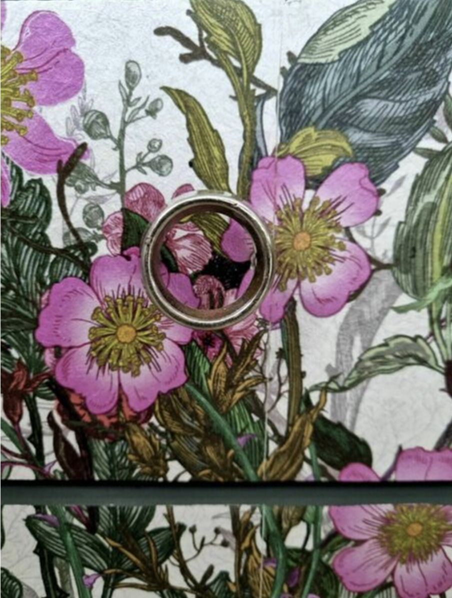 Mid Century Chest Of Drawers With Timorous Beasties Bloomsbury Garden photo vinterior