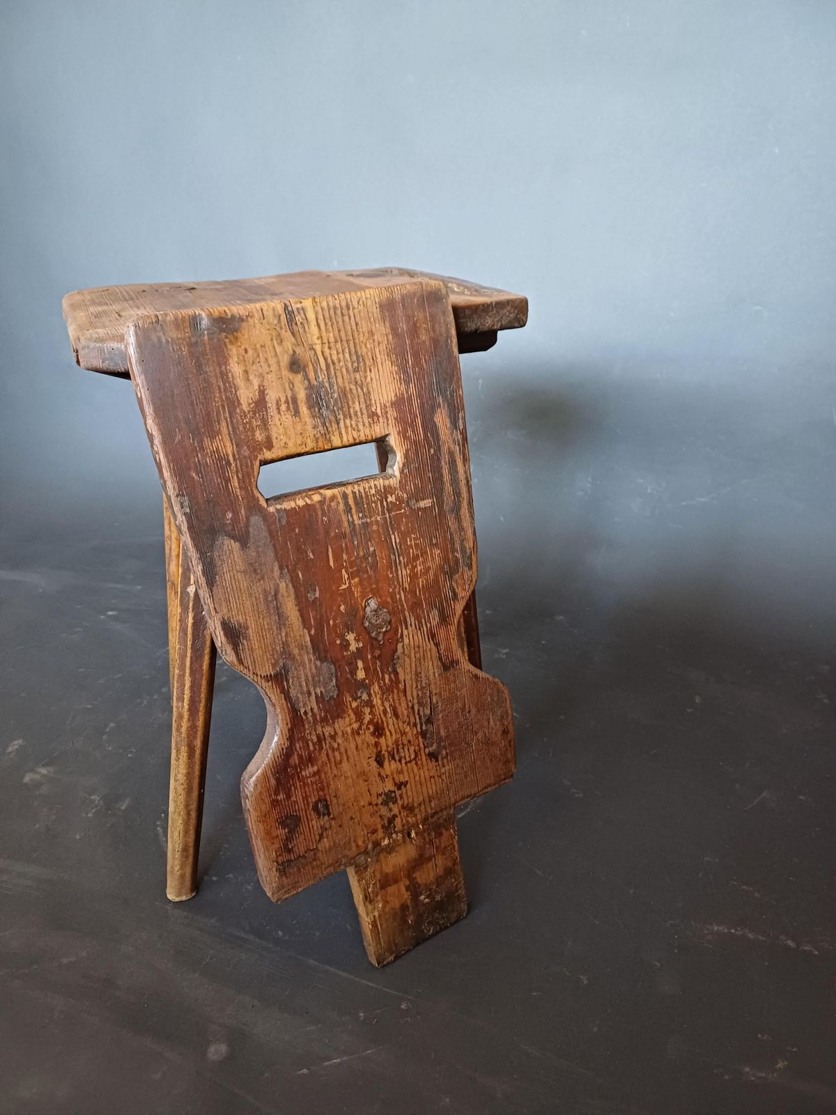 Mid 19th Century Slovenian Alps Farm Chair
