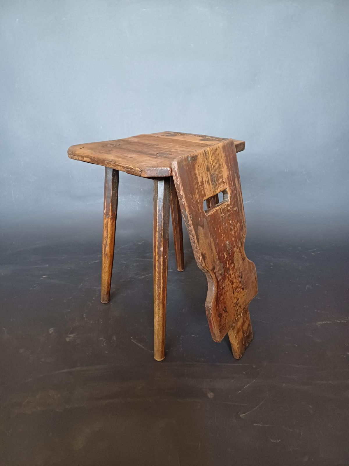 Mid 19th Century Slovenian Alps Farm Chair photo buy