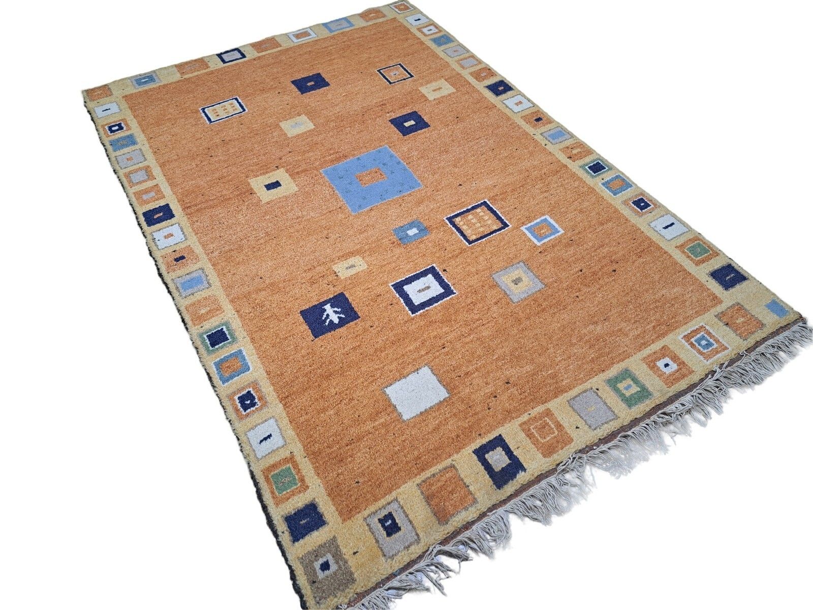 4.6x6.6 Ft New Handknotted Rug. 100% Wool. Living Room Carpet. Custom Options A. photo 594.0