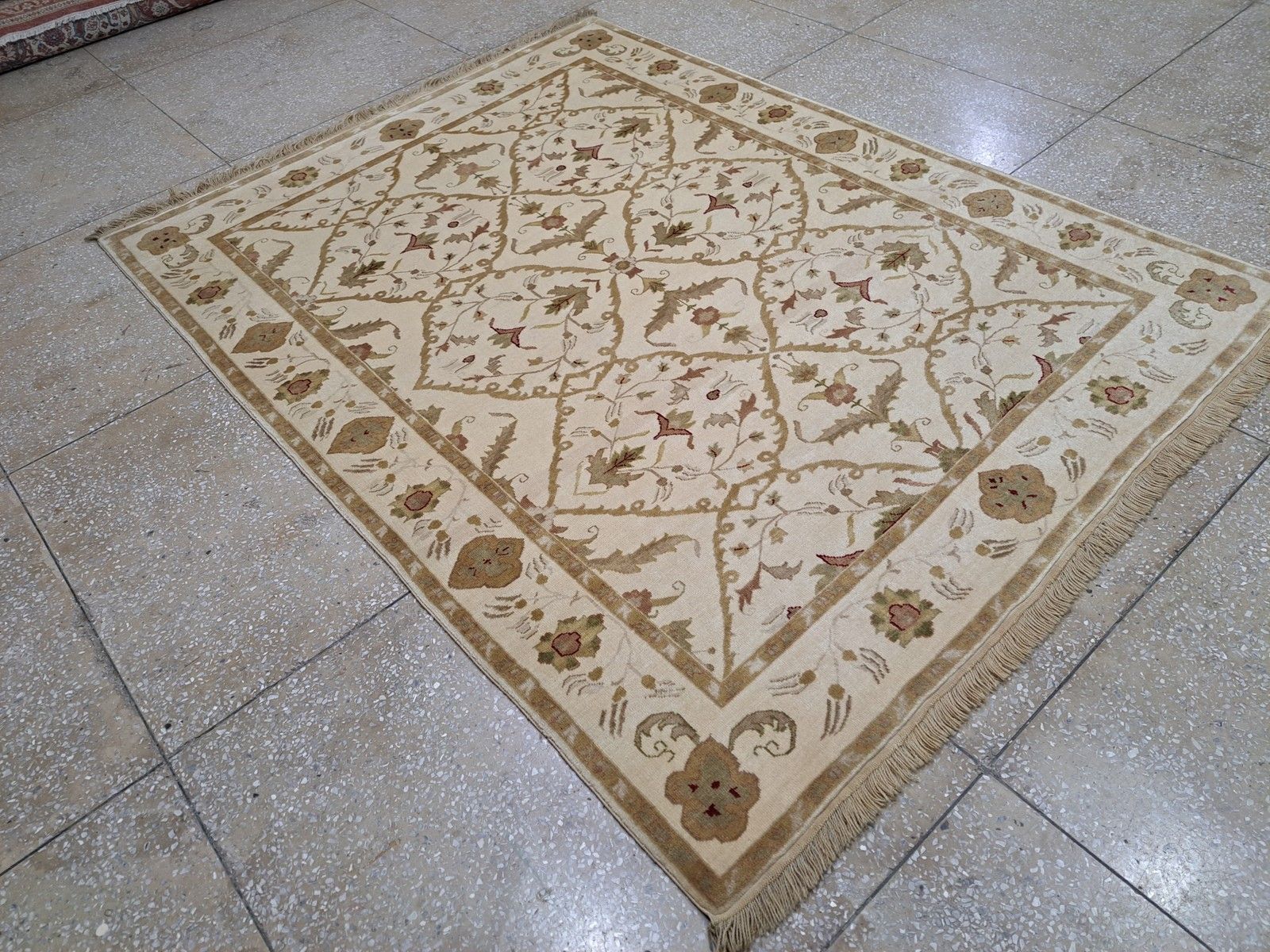 5.6x8 Ft New Handknotted Rug. All Wool. Living Room Carpet. Custom Size Availabl photo for sale