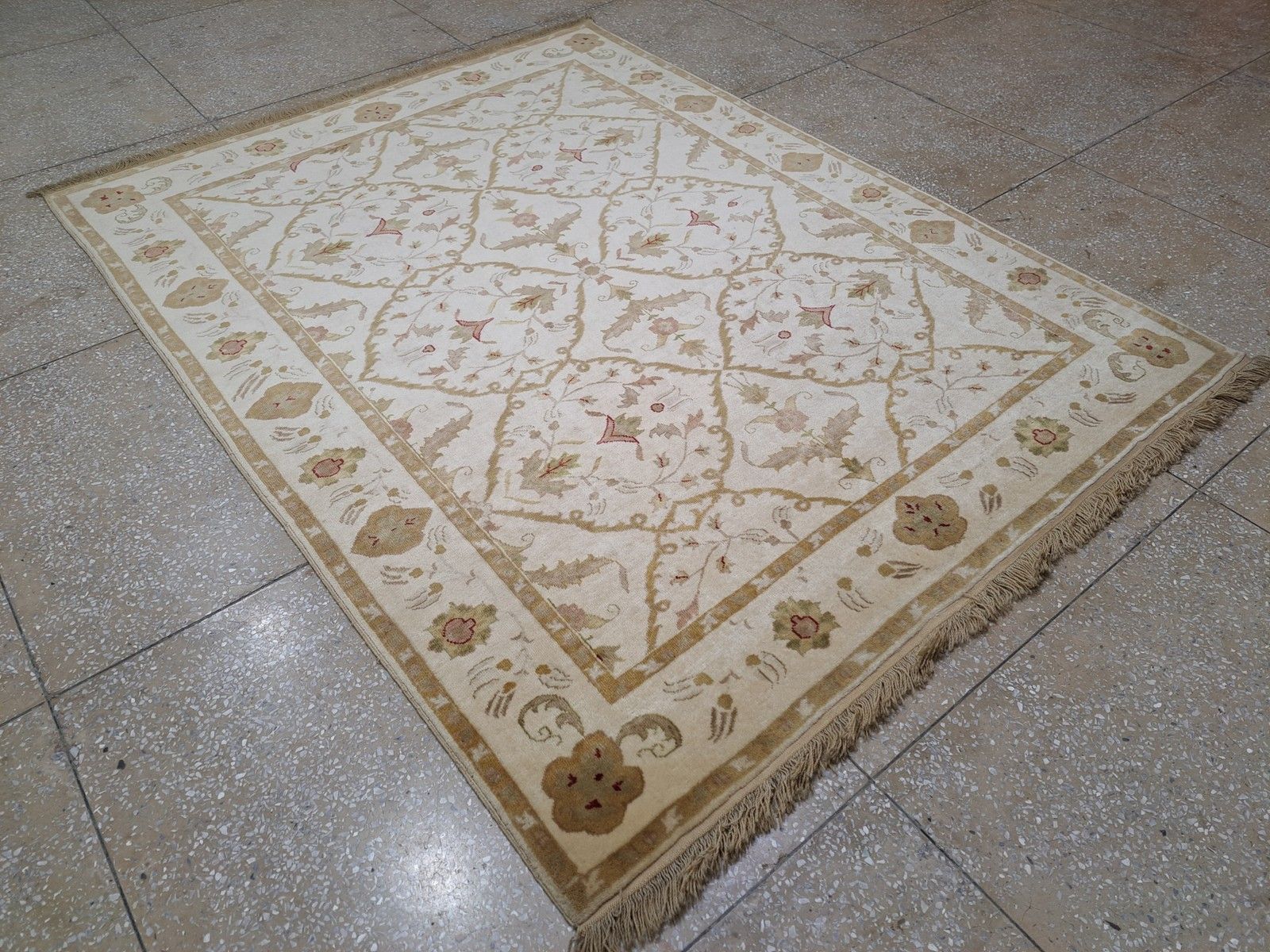 5.6x8 Ft New Handknotted Rug. All Wool. Living Room Carpet. Custom Size Availabl photo Textiles