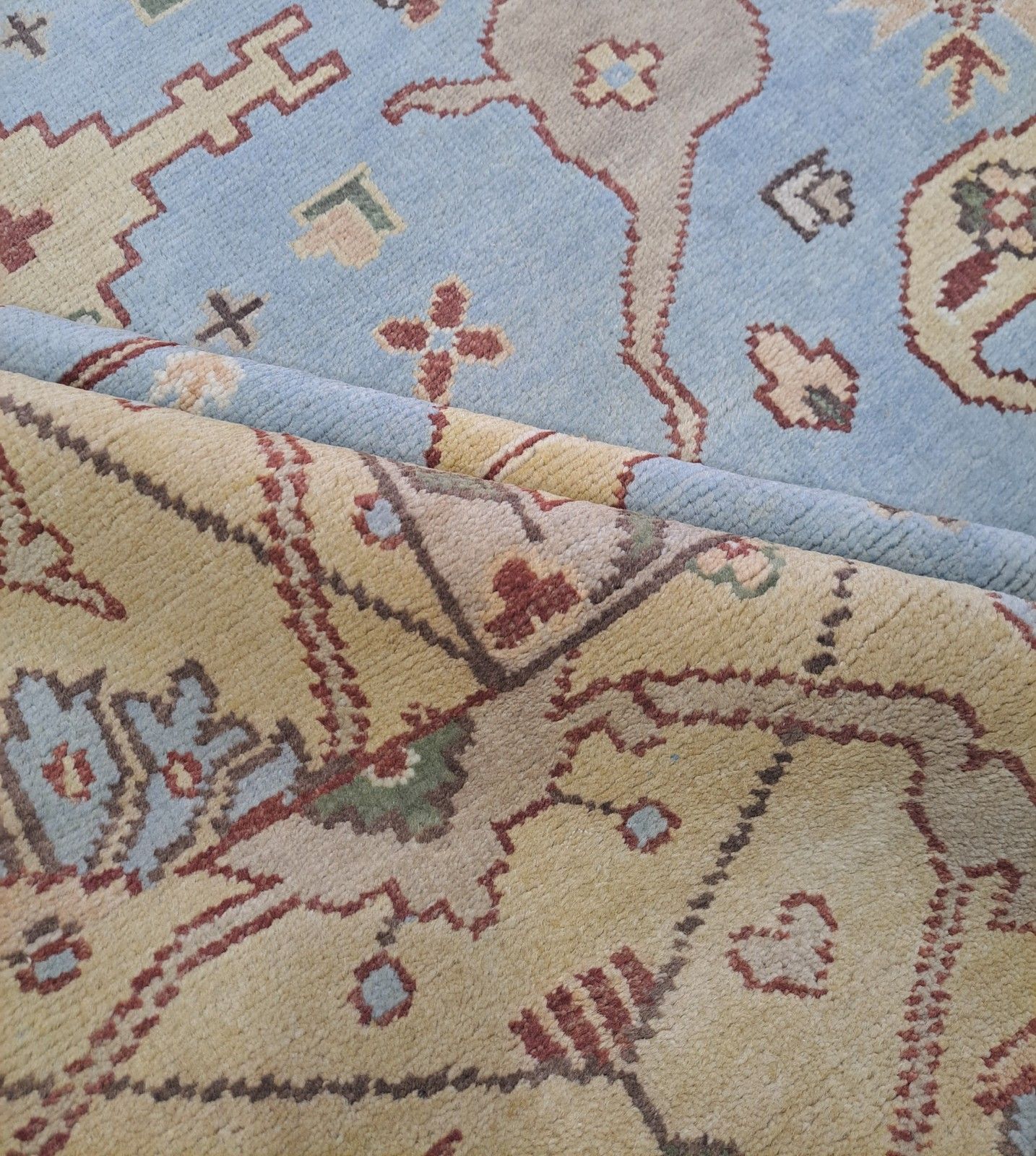 8x10 Ft Brand New Handmade Oushak Style Rug. 100% Wool. Hand Knotted Carpet photo 1562.0