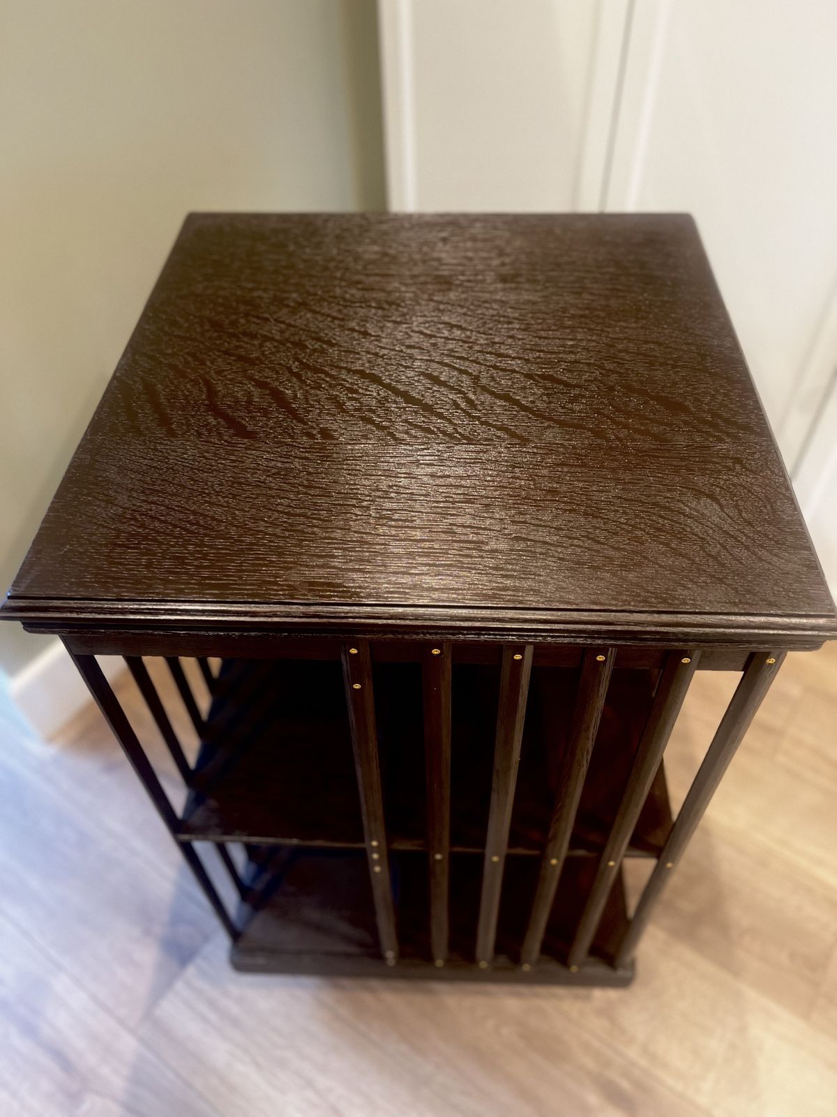 Antique Eary 20th Century Revolving Bookcase With Lifting Top photo buy
