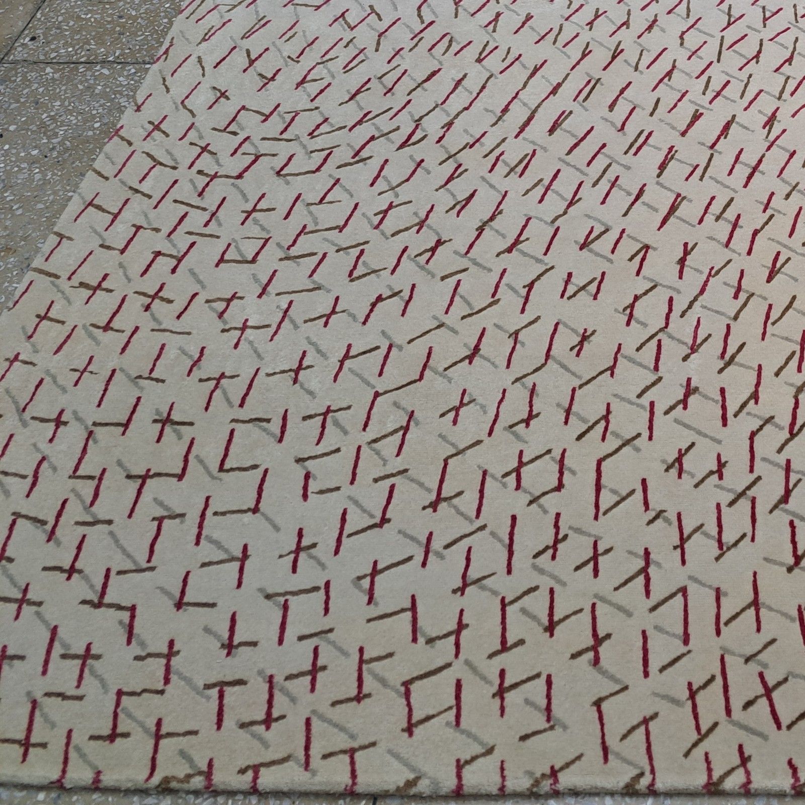photo for sale 8x10 Ft High Quality Handknotted Nepalese Rug. All Natural Wool. Handmade Carpet