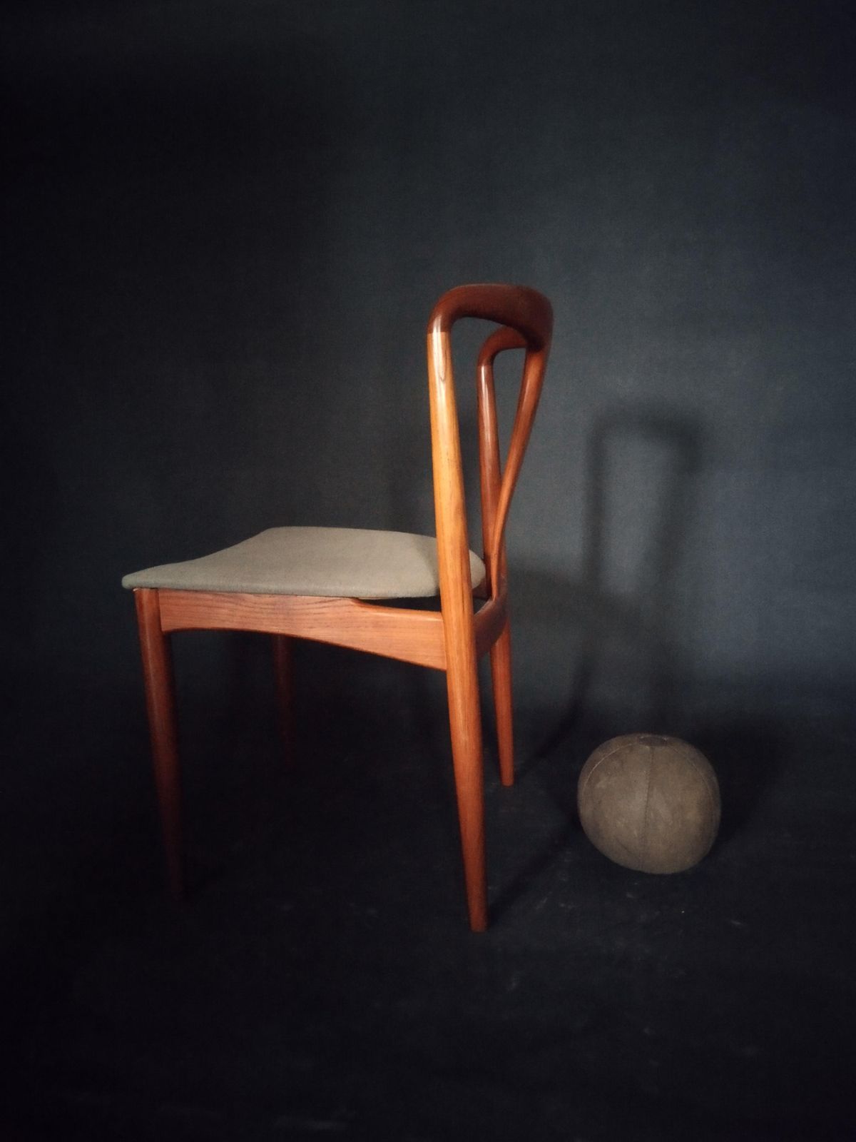 Juliane Chairs In Teak Attributed To Johannes Andersen, Set Of 4 photo for sale