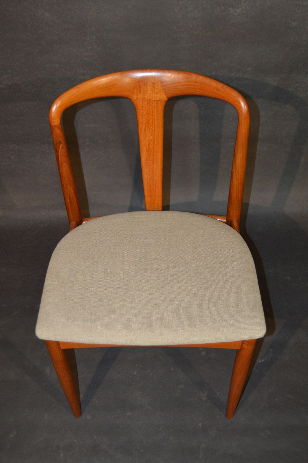 2343.7 Juliane Chairs In Teak Attributed To Johannes Andersen, Set Of 4 photo