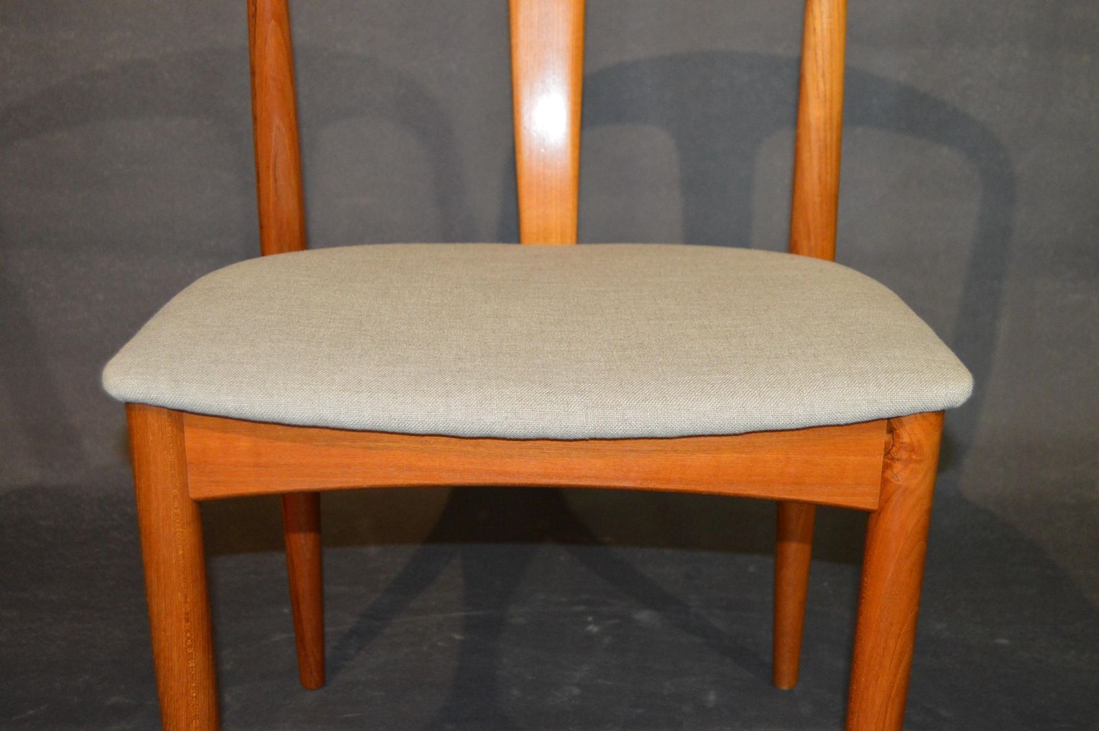 photo vinterior Juliane Chairs In Teak Attributed To Johannes Andersen, Set Of 4