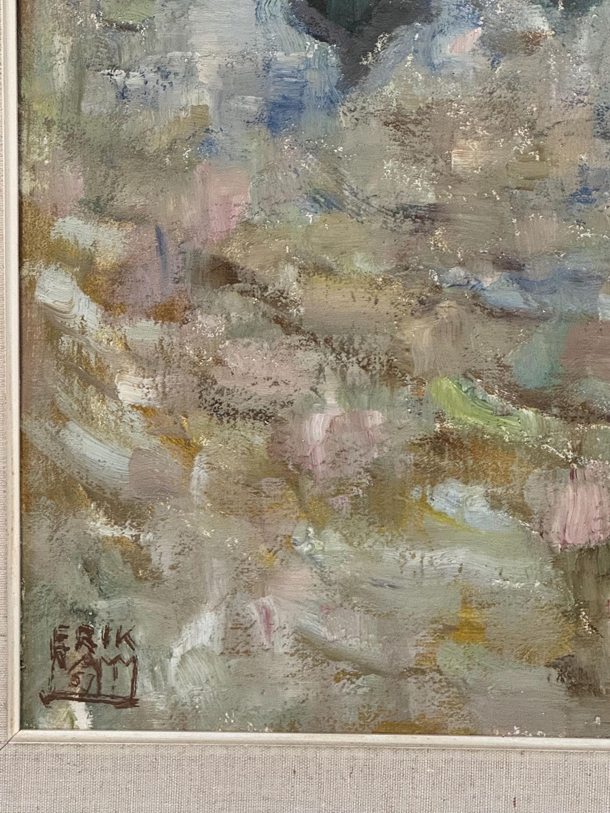 Vintage Painting By Erich Albert Lamm ( 1880 1959) photo Art