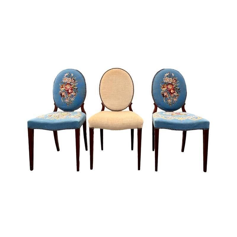 Art Deco Dining Chairs And Armchairs, Set Of 8 photo furniture