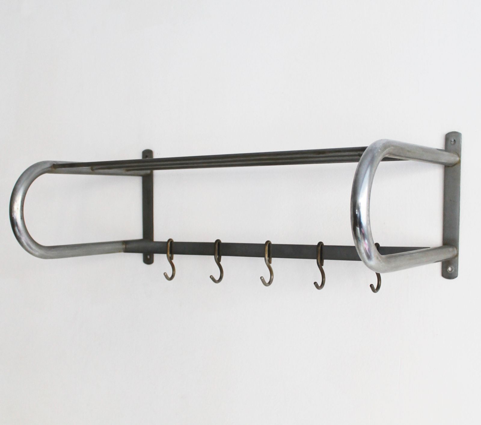 Modernist Tubular Steel Coat Hanger photo 190.0