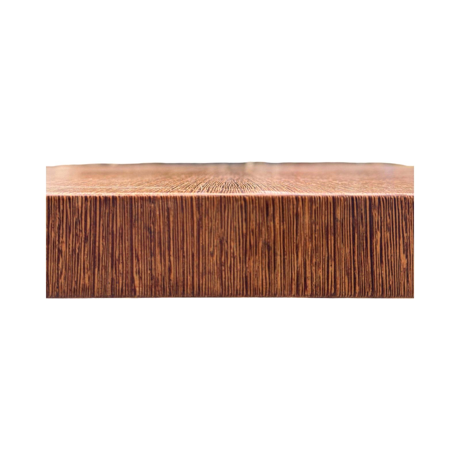 Mid Century Modern Brutalist Coffee Table In Wenge And Steel, Germany, 1960s photo Furniture