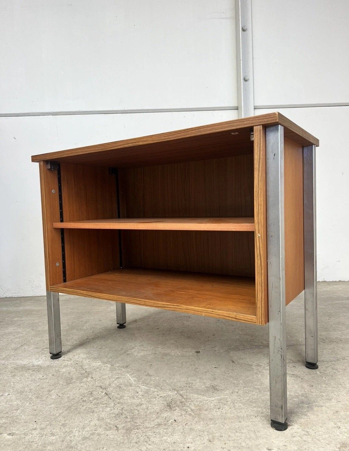 Vtg Late Mid Century Modernist Danish Scandi Media Sideboard  Unit Retro