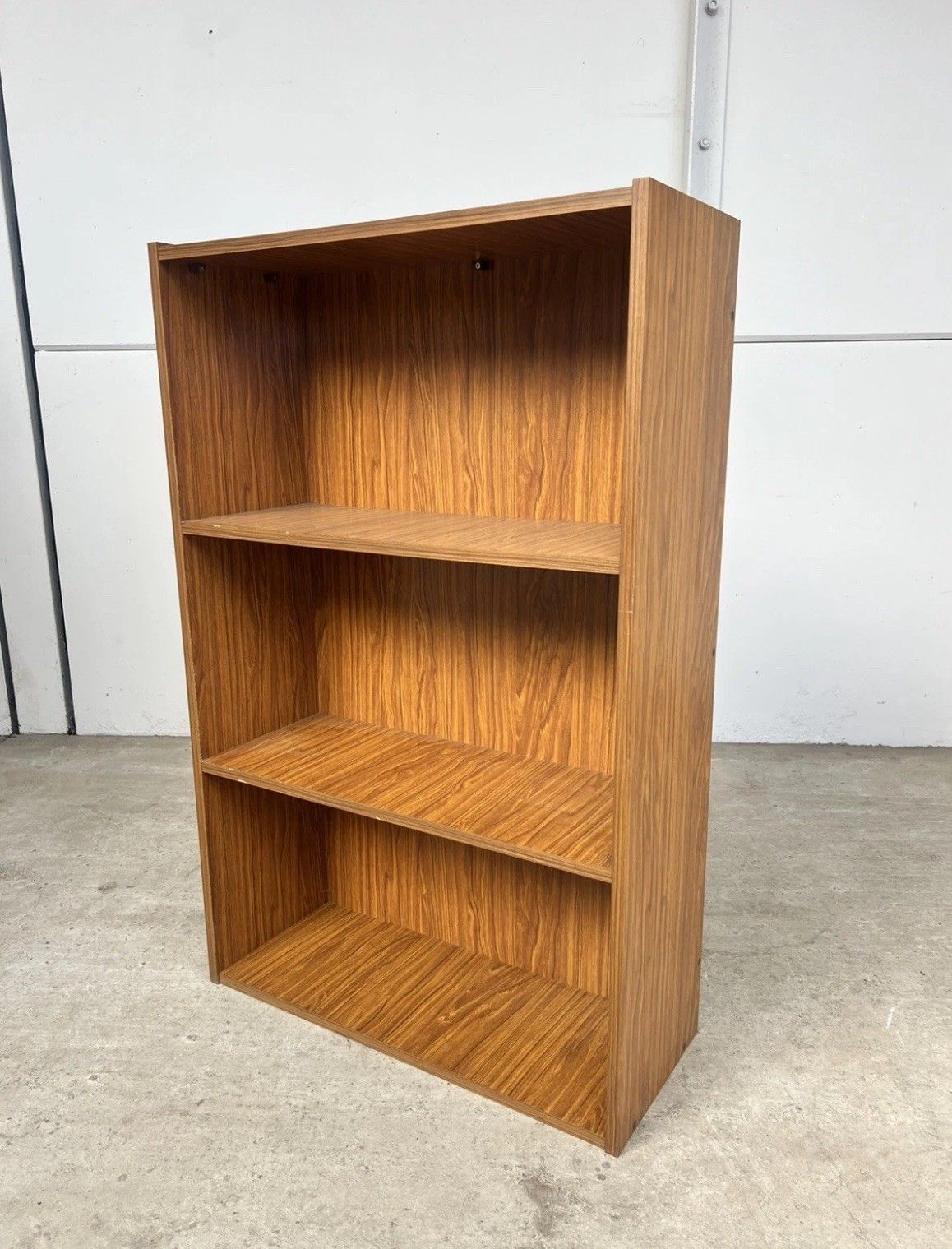 Late Mid Century Freestanding Bookcase Shelving Wall Unit Room Divide