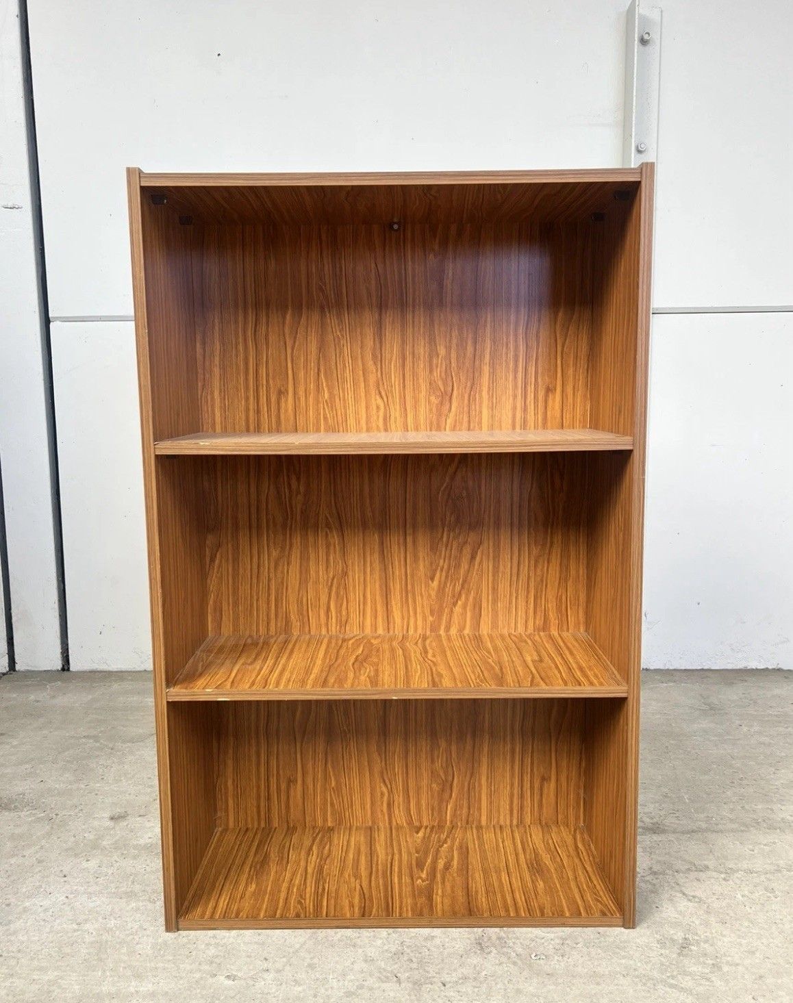Late Mid Century Freestanding Bookcase Shelving Wall Unit Room Divide photo Furniture